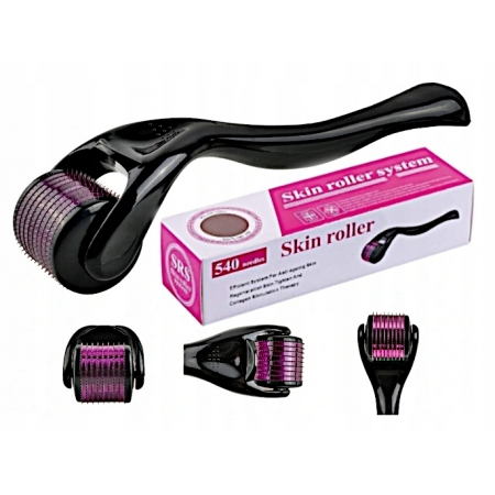 MEZOTERAPIA IGŁOWA ROLKA DERMA ROLLER 540 IGIEŁ