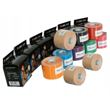 KINESIOTAPING PLASTRY KINESIO 5CMX5M TAŚMA TAPE