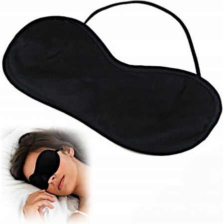 MASKA OPASKA NA OCZY DO SPANIA 3D CZARNA RELAX