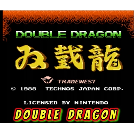 KASETA DOUBLE DRAGON PEGASUS FUNSTATION KARTRIDŻ