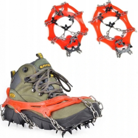 RAKI NA BUTY KOLCE ANTYPOŚLIZGOWE ŁAŃCUCHY r.38-45