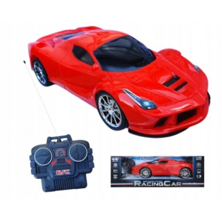 SAMOCHÓD ZDALNIE STEROWANY AUTO RC PILOT CZERWONY