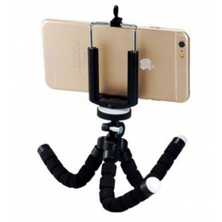 STATYW ELASTYCZNY TRIPOD + UCHWYT NA TELEFON