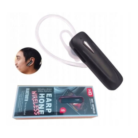 SŁUCHAWKA BLUETOOTH BEZPRZEWODOWA DOUSZNA ZESTAW