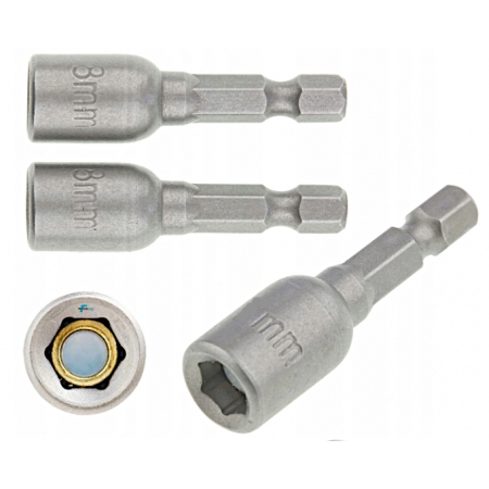 NASADKA MAGNETYCZNA DO WKRĘTARKI BIT 8MM