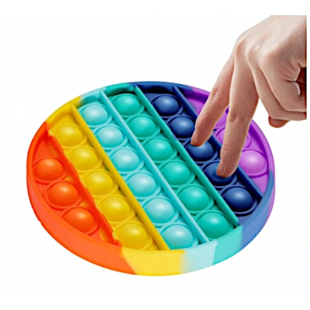PUSH BUBBLE POPIT ZABAWKA SENSORYCZNA ANTYSTRESOWA